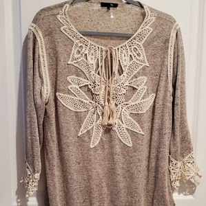 Embroidered top